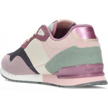 PEPE JEANS London Urbans baskets femme modèle pls40022 BLEACH_PINK