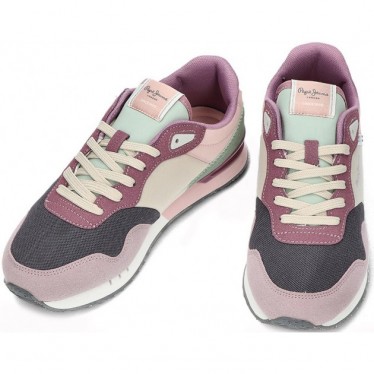 PEPE JEANS London Urbans baskets femme modèle pls40022 BLEACH_PINK