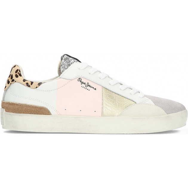 Baskets pour femmes de PEPE JEANS lane pls31573 LIGHT_NUDE_PINK