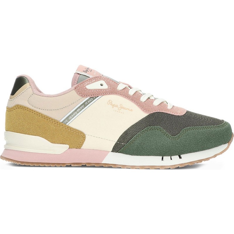 PEPE JEANS London Urbans baskets femme modèle pls40022 FOREST_KHAKI_GREEN