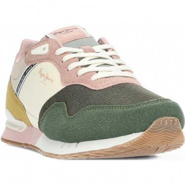 PEPE JEANS London Urbans baskets femme modèle pls40022 FOREST_KHAKI_GREEN