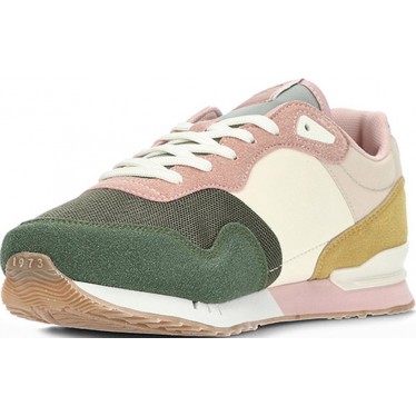 PEPE JEANS London Urbans baskets femme modèle pls40022 FOREST_KHAKI_GREEN