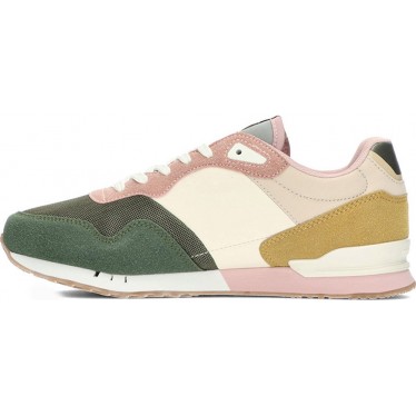 PEPE JEANS London Urbans baskets femme modèle pls40022 FOREST_KHAKI_GREEN