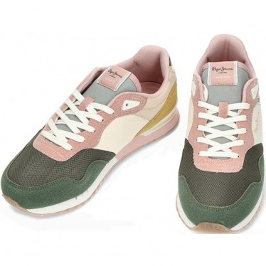 PEPE JEANS London Urbans baskets femme modèle pls40022 FOREST_KHAKI_GREEN