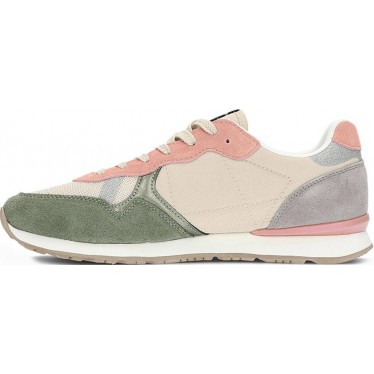 Baskets pour femmes de PEPE JEANS brit mixt pls40019 CASTING_GREEN