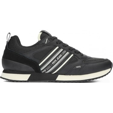 PEPE JEANS dublin baskets jeunes hommes pms40014 BLACK