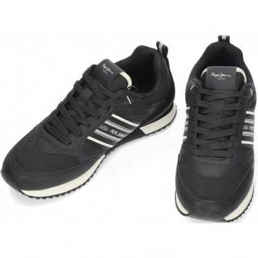 PEPE JEANS dublin baskets jeunes hommes pms40014 BLACK