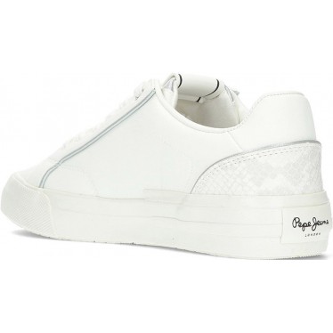 PEPE JEANS baskets femme allen twin pls31580 WHITE