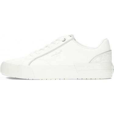 PEPE JEANS baskets femme allen twin pls31580 WHITE
