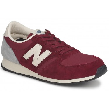 NEW BALANCE U420 BURDEO color ROJO