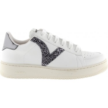 VICTORIA Madrid Baskets effet cuir Basket 1258254 ANTRACITA