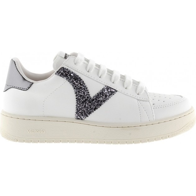 VICTORIA Madrid Baskets effet cuir Basket 1258254 ANTRACITA