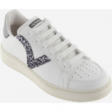 VICTORIA Madrid Baskets effet cuir Basket 1258254 ANTRACITA