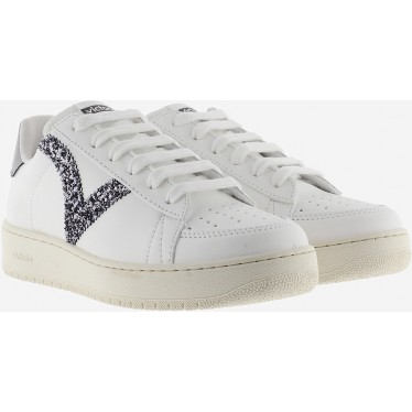 VICTORIA Madrid Baskets effet cuir Basket 1258254 ANTRACITA