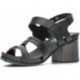 SANDALES D'ART 1875 BLACK_RED