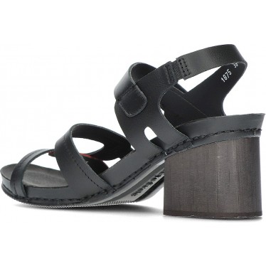 SANDALES D'ART 1875 BLACK_RED