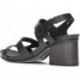 SANDALES D'ART 1875 BLACK_RED