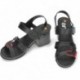 SANDALES D'ART 1875 BLACK_RED
