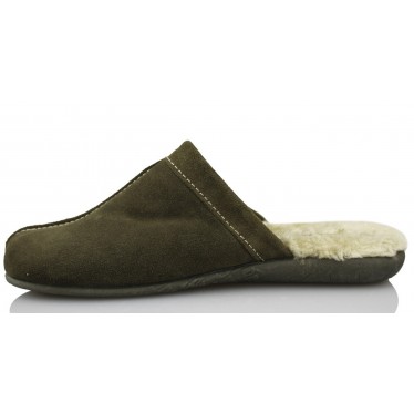 VULLADI SERRAJE KAKI FORRO PIEL IR POR CASA M color VERDE