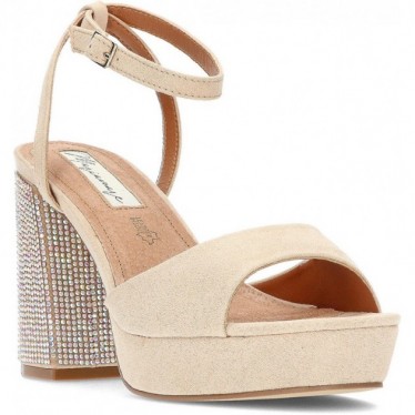 SANDALES MARIAMARE AVEC TALON DIAMANT 68341 NUDE
