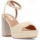 SANDALES MARIAMARE AVEC TALON DIAMANT 68341 NUDE