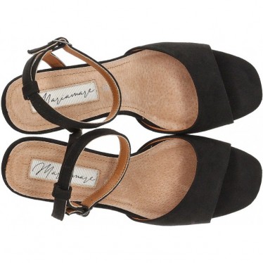 SANDALES MARIAMARE AVEC TALON DIAMANT 68341 BLACK