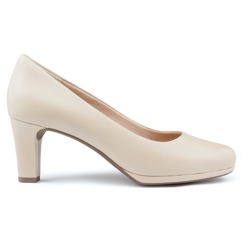 Chaussures ROCKPORT TOTAL MOTION LEAH POMPE BEIGE