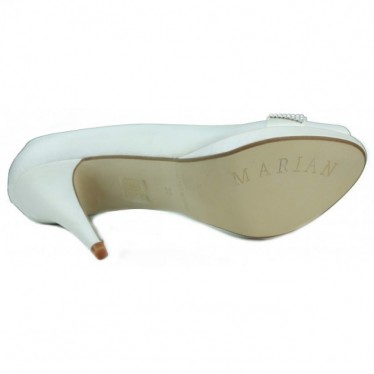 CHAUSSURE MARIAN POUR FEMME À TALON DE FÊTE BLANCO