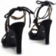 SANDALES À TALON MARIAMARE 68367 BLACK