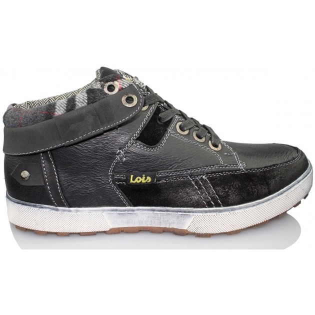 LOIS ZAPATILLAS BOTIN PARA HOMBRE color NEGRO