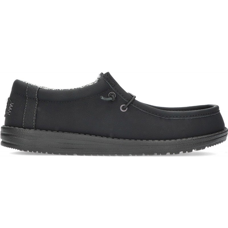 DUDE mocassins homme wally classique 41894 BLACK_CHARCOAL