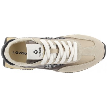 Baskets femme VICTORIA modèle 1134111 BEIGE