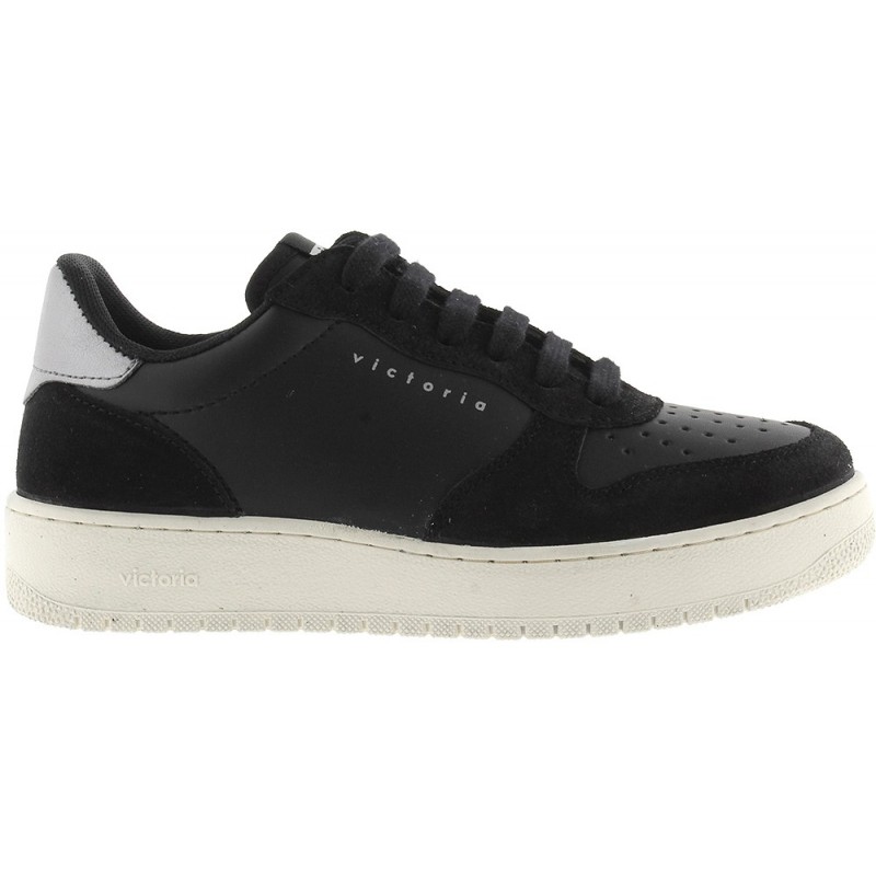 Baskets Victoria 1258255 Madrid en daim NEGRO