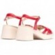 Wonders D-1011 Catalina Sandales ROJO