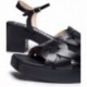 Wonders D-1011 Catalina Sandales NEGRO