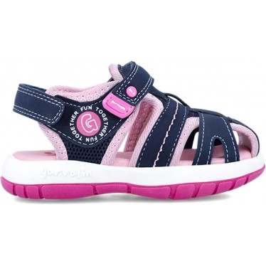 SANDALE GARVALIN CRABJER 242816-D AZUL_ROSA