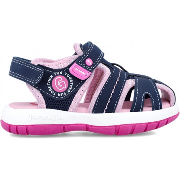 SANDALE GARVALIN CRABJER 242816-D AZUL_ROSA SANDALE GARVALIN CRABJER 242816-D AZUL_ROSA