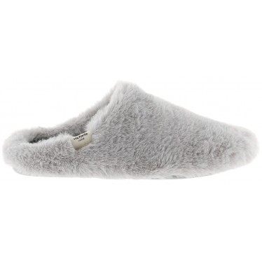 Pantoufles Victoria 1081119 Norte fourrure douce GRIS