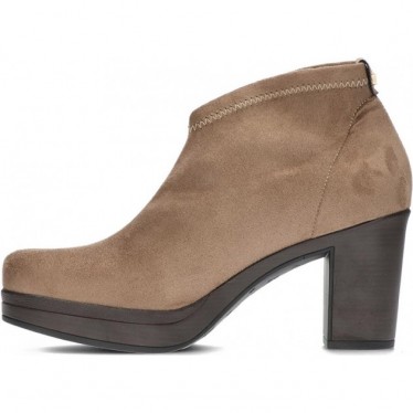Bottines femme PEDRO MIRALLES 26500 daim stretch TAUPE