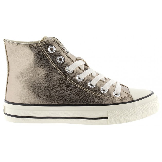 Victoria Sneaker 1057106 Tribu Métal Brillant PLATINO Victoria Sneaker 1057106 Tribu Métal Brillant PLATINO