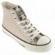Victoria Sneaker 1057106 Tribu Métal Brillant PLATINO