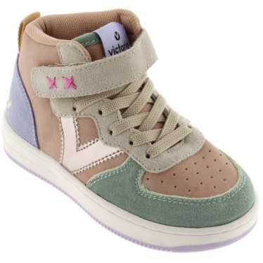 Victoria 1124122 Bottines effet cuir Tiempo NUDE