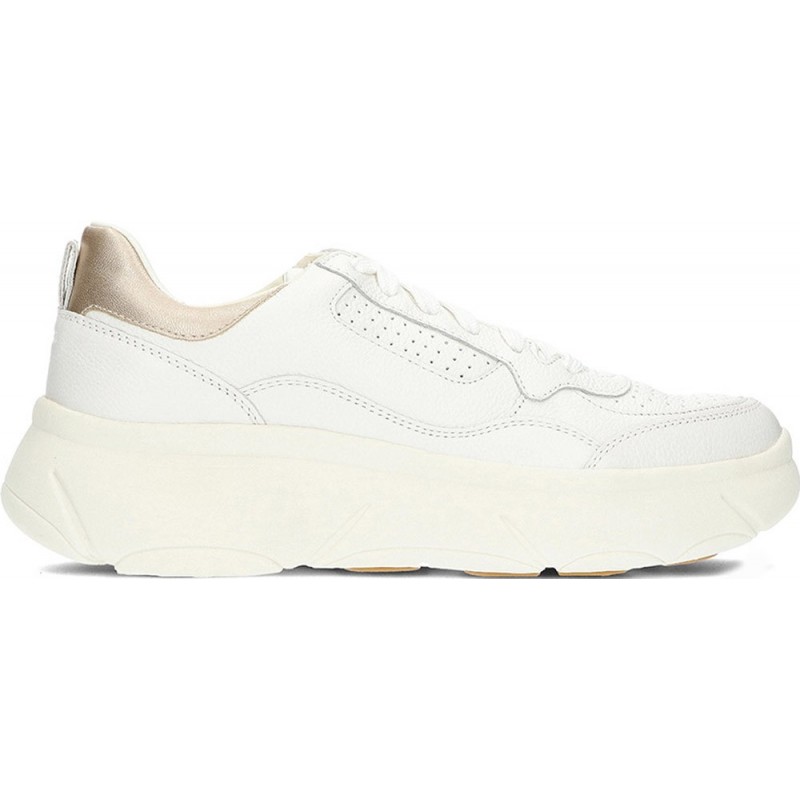 Baskets femme GEOX d45nhb nébuleuse BLANCO