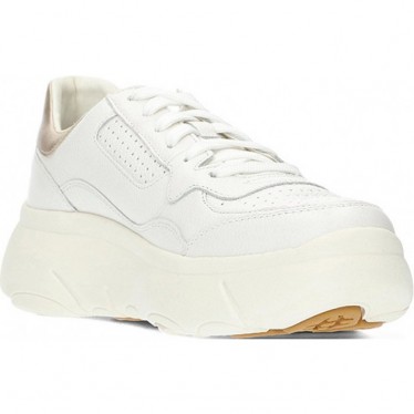 Baskets femme GEOX d45nhb nébuleuse BLANCO