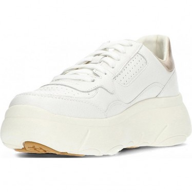 Baskets femme GEOX d45nhb nébuleuse BLANCO