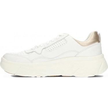 Baskets femme GEOX d45nhb nébuleuse BLANCO