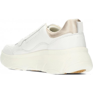 Baskets femme GEOX d45nhb nébuleuse BLANCO