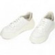Baskets femme GEOX d45nhb nébuleuse BLANCO