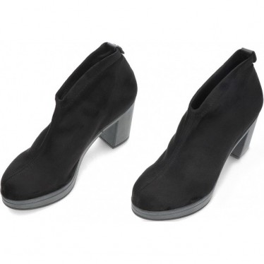 Bottines femme PEDRO MIRALLES 26500 daim stretch NEGRO
