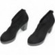 Bottines femme PEDRO MIRALLES 26500 daim stretch NEGRO
